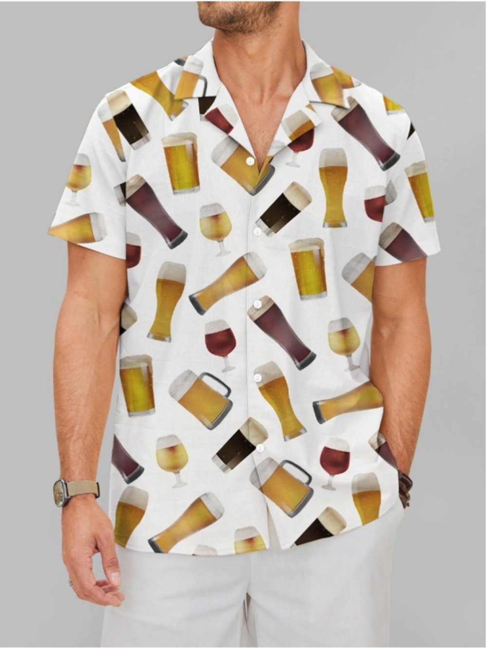 Sheshow Beer Lover Gift Shirt For Men L PJ1-5 ‼️LAST ONE LEFT